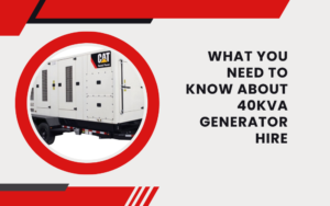 40kva generator hire