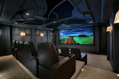 Home cinema installation